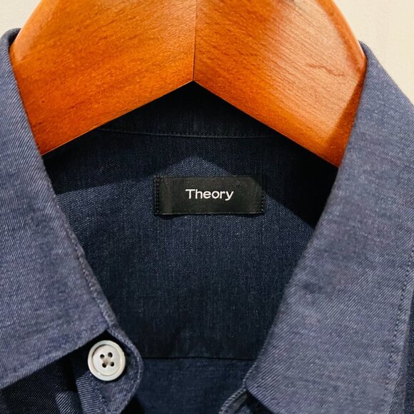 Lot of 3 Theory Dress Shirts Size Medium - Picture 4 of 16